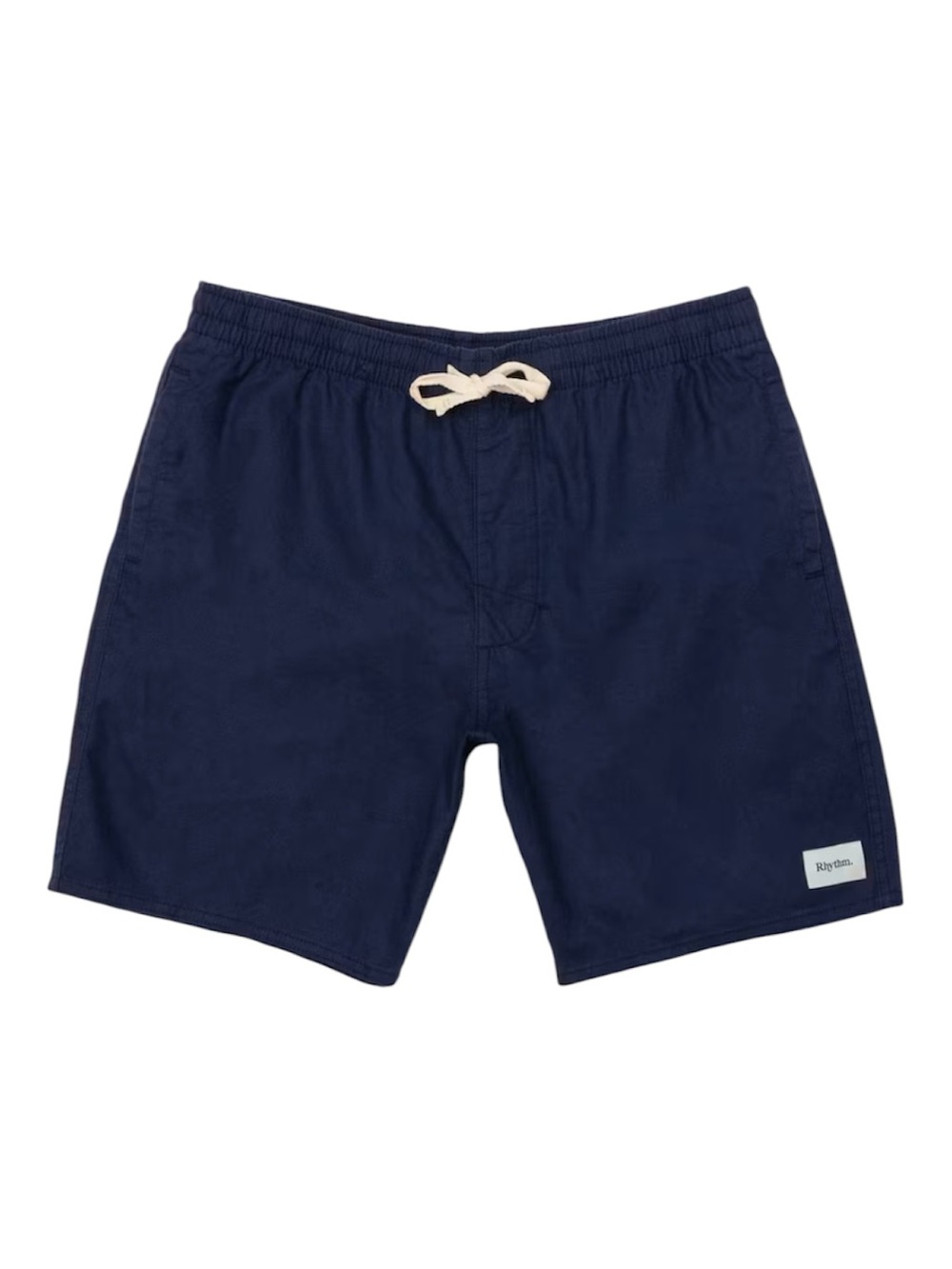 RHYTHM Navy Linen Jam Shorts